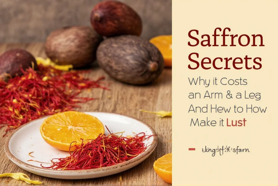 Close-up of saffron stigmas on white background