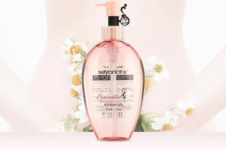 
Professional brand Skin care rose refreshing whitening bath gel whitening skin 