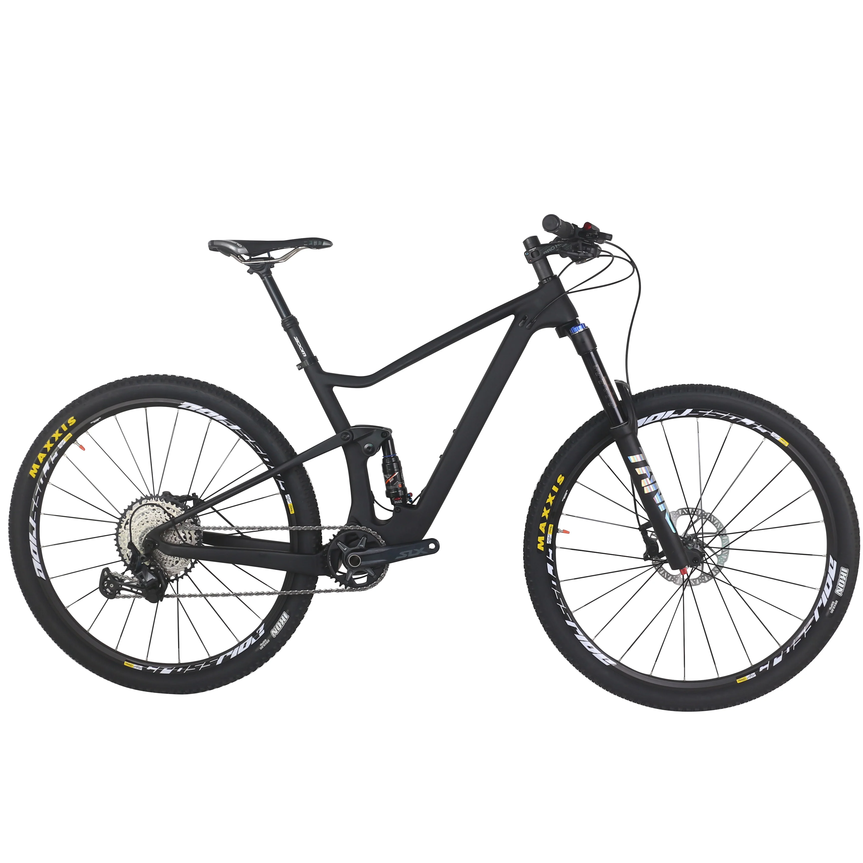 

SERAPH BIKE NEW Carbon bike 29er suspension mountain complete bike Carbon frame XC MTB SLX M7100 groupset 12Speed bicycle FM027