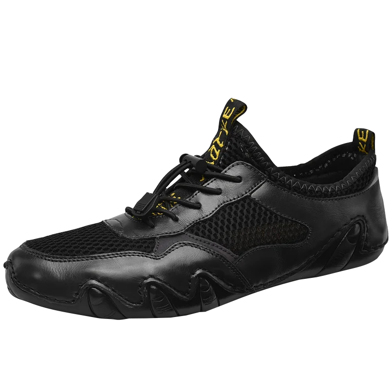 

2021 new casual business men's shoes mesh breathable Durable walking shoes, Brown