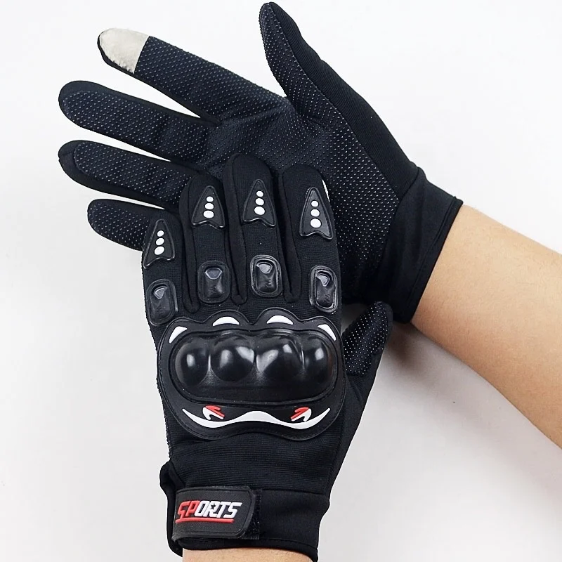 

Non-Slip Outdoor Winter Touch Screen Racing Glove Cycling Bike Rider Gloves Motorcycle Leather