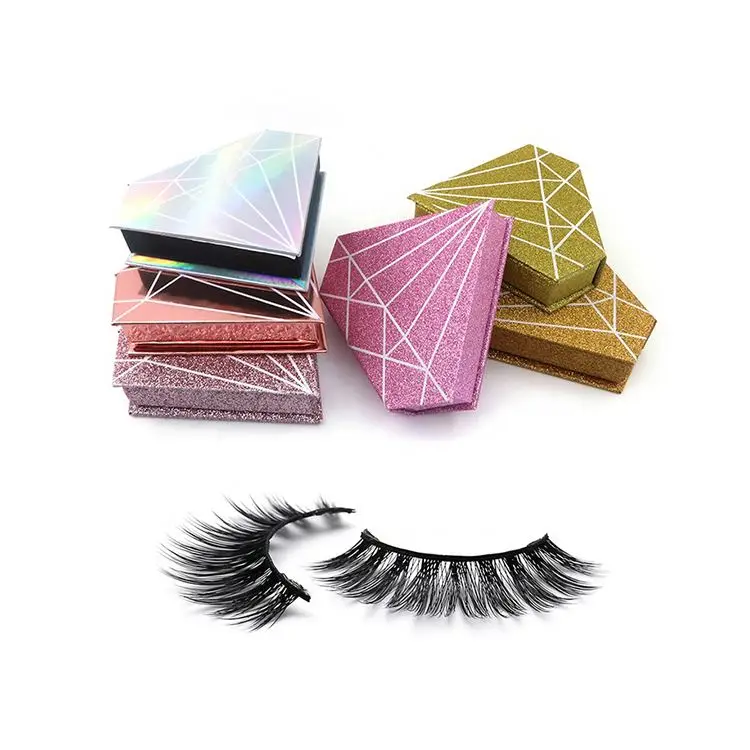 

Wholesale Mink Eyelash Hot Selling100% Real 3D Mink Lashes Private Label Cosmetics Makeup Custom Eyelash Packaging Box, Natural black or colorful