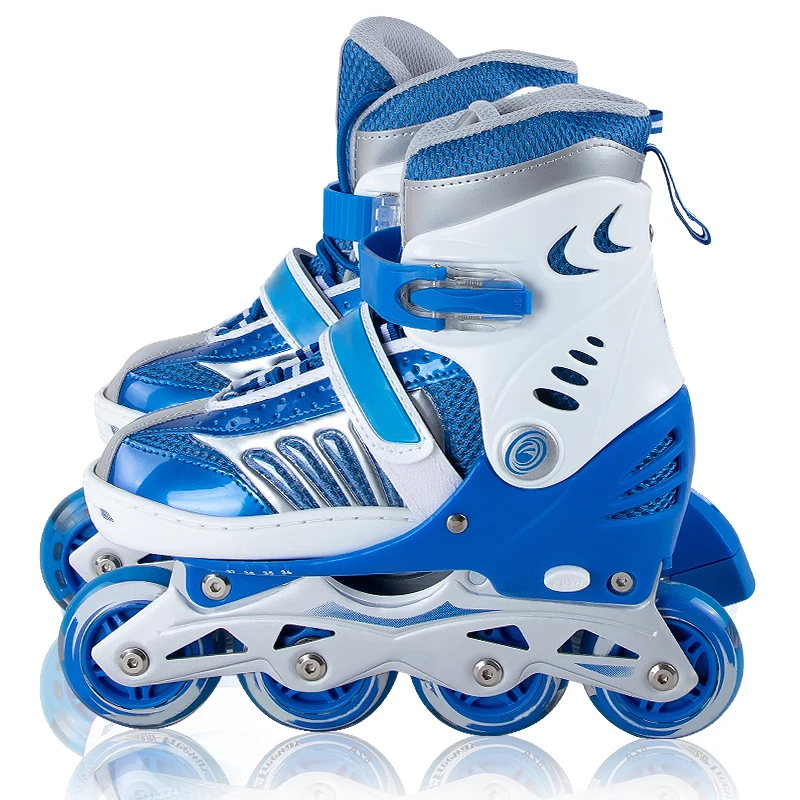 

2023 Wholesale Adjustable Size Flash Safety Inline Roller Skate For Beginner Skate Shoes For Kids Roller Skates Shoes