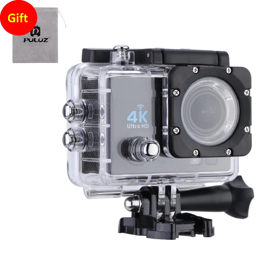 

Free Gift 4K HD 30m Waterproof WIFI Action Camera Sport Camcorder IP68 Waterproof Camcorder Sports Camera