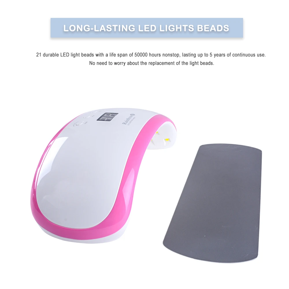 Best Wattage For Uv Nail Lamp Led Vs Safety Gel Curing 12W 120W Powerful Nails Fast Speed Light