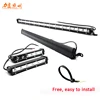 Manufacturers direct car network flash 90w led driving light super slim single row led light bar