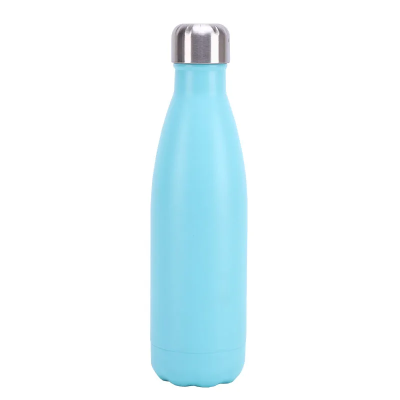 

matte Spray botella de agua 500ml stainless insulated steel wholesale premium modern hot and cold sustainable water bottles, Customized color