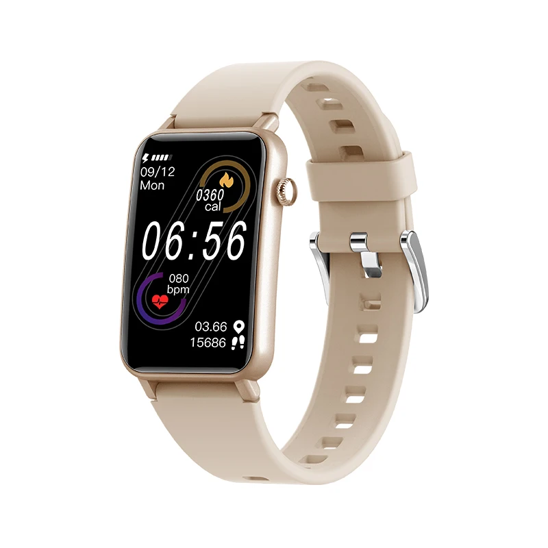 

JINMS Z07 Qwatch IP68 Waterproof Android Smart Watch S20 X8 Square Smartwatch