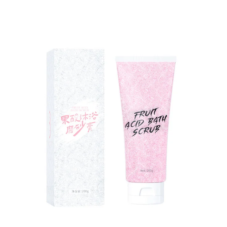 

Skin Care Exfoliating Whitening Smoothing Fruit Acid Bath Scrub Face Body Scrub