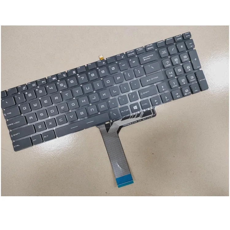 

HK-HHT keyboard for MSI GT72 GT72S GT72VR GT73VR GP63 GS73 GS63 laptop RGB US Backlit