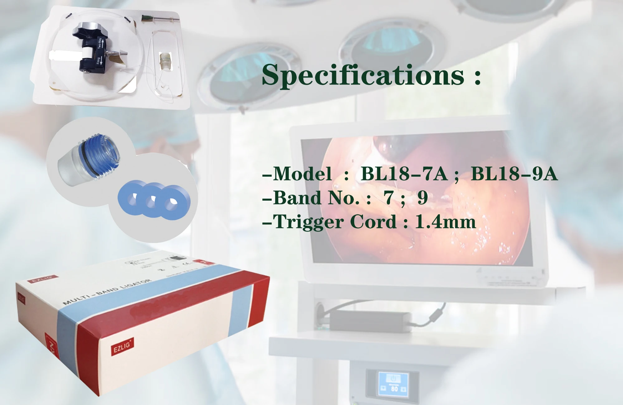 Endoscopic Multi Band Ligator For Ligating Esophageal Varices Buy