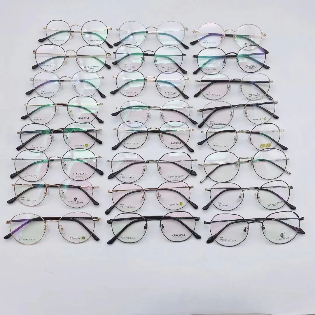 

The new fine frame retro ancient ways glasses frame wholesale tide men and women metal frame mix batch literary myopia glasses f