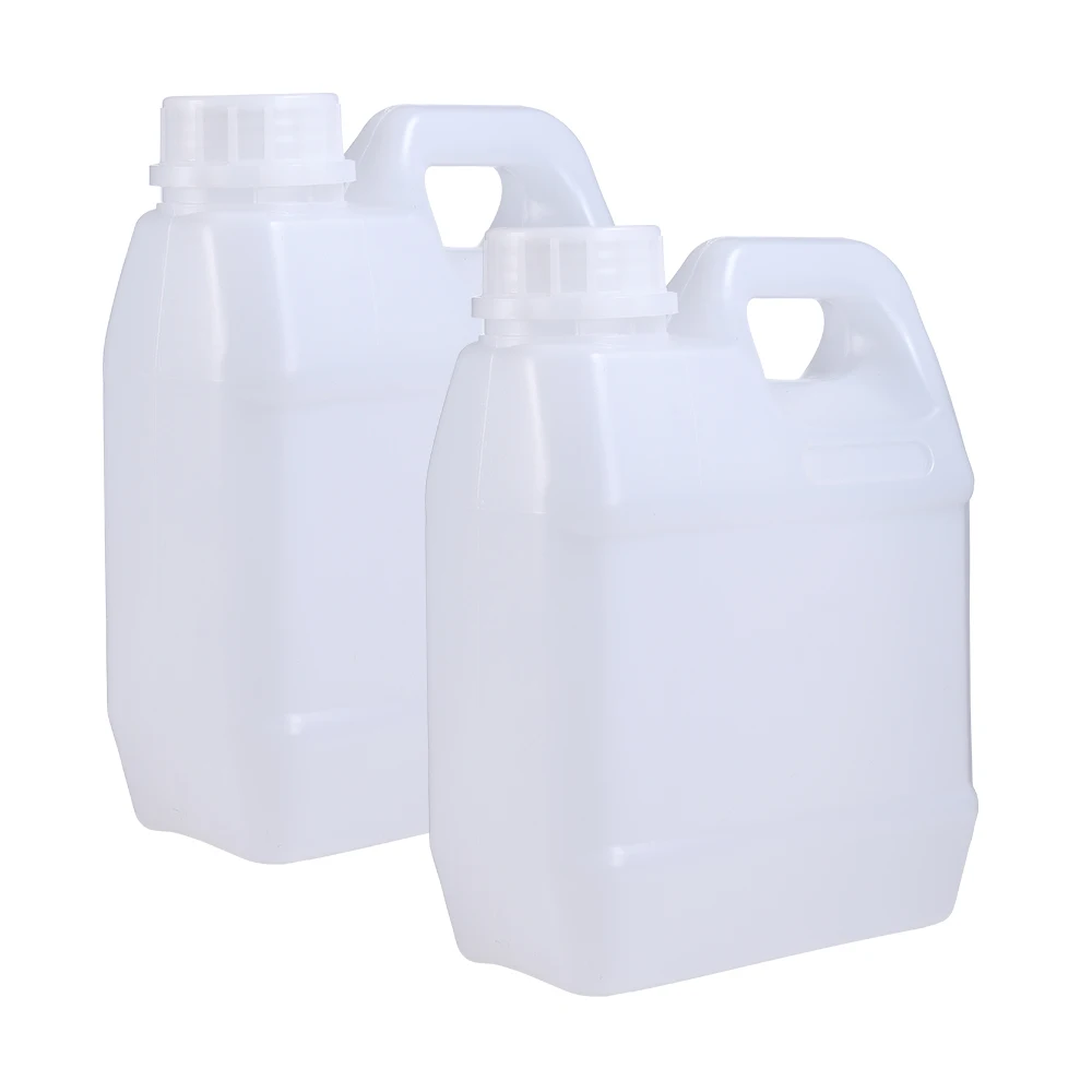 

Empty 1L HDPE Food Grade Plastic Barrel Jerry Can For Dish Detergent Oil Storage Liquid Container