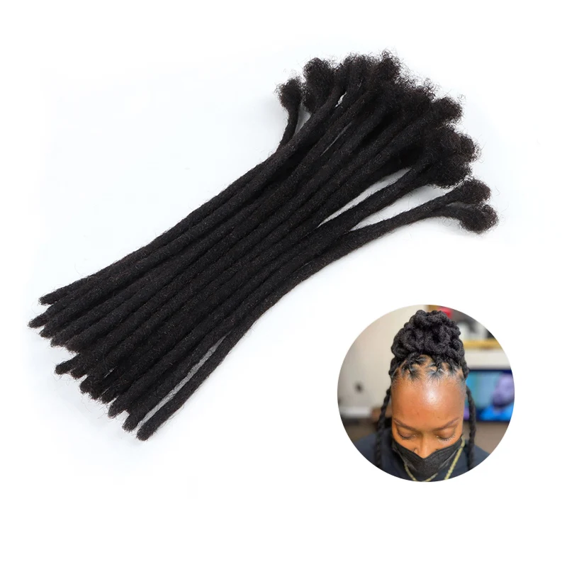 

|Vastdreads| buying in bulk wholesale 0.4cm 0.6cm 0.8cm dreadlock extensions dread locks human hair loc extensions