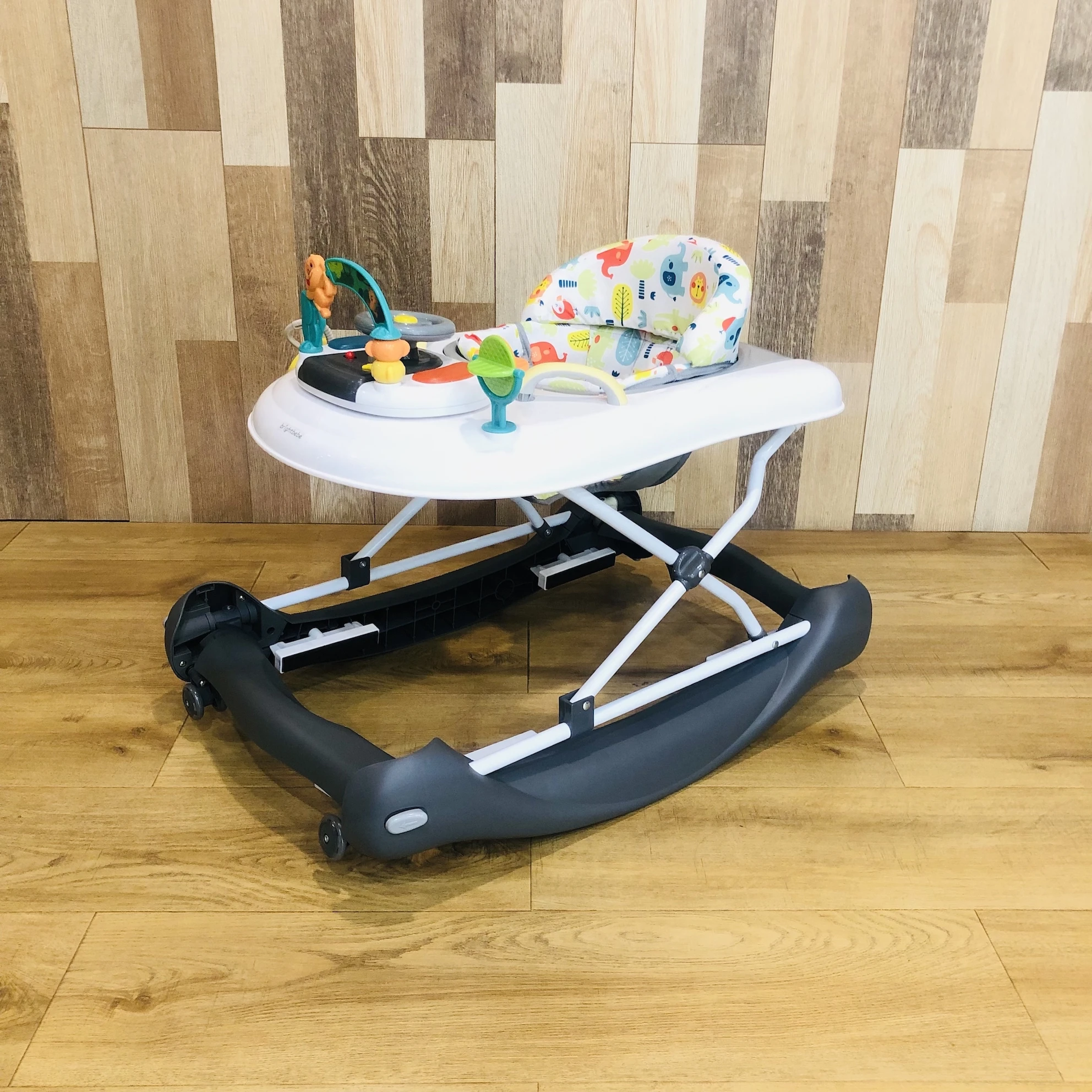 

Brightbebe 4 in 1 new model activity kids learning jumping waker baby, multifunction unique variable rocking baby walker