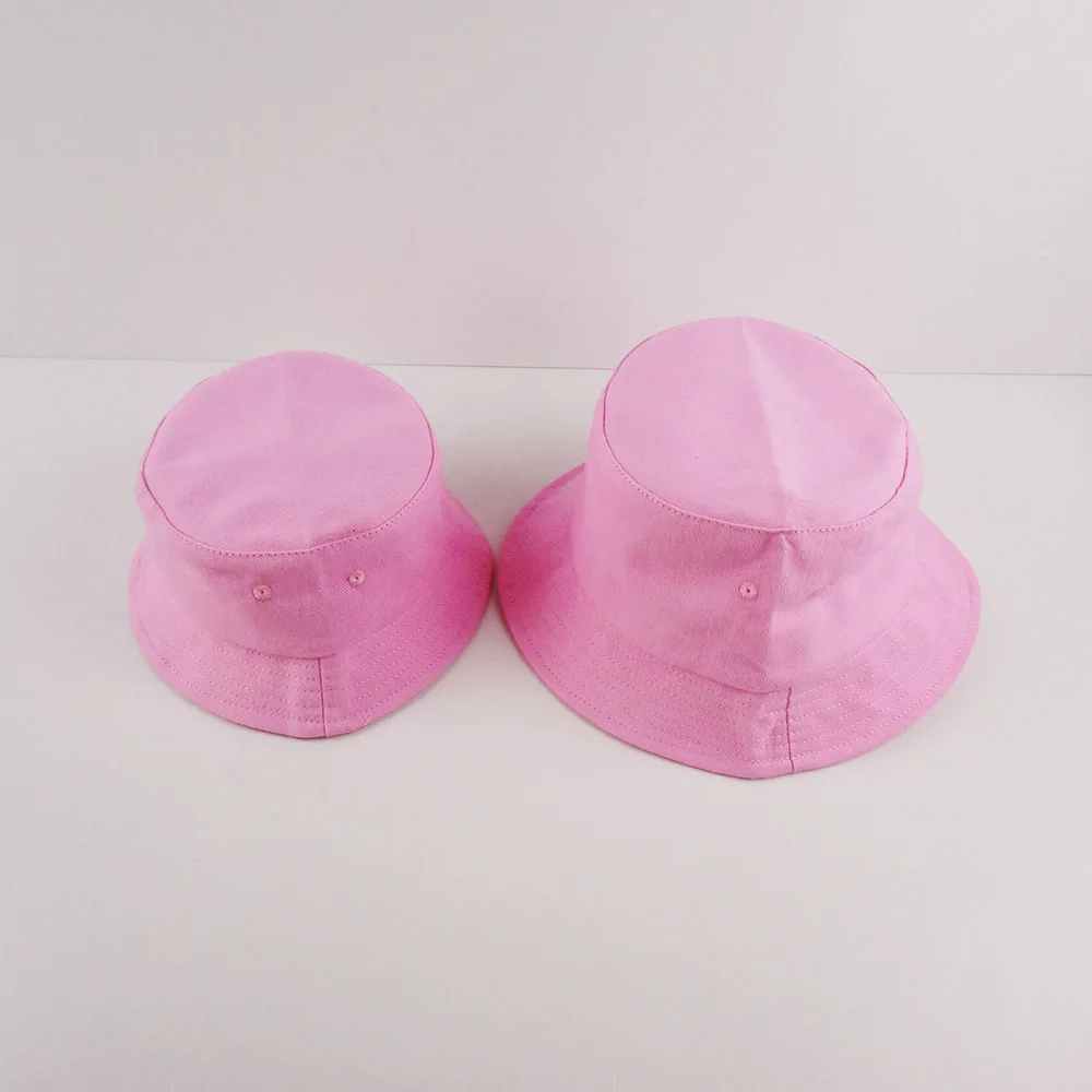 
Plain Sun Hat Custom Bucket Hat Promotion Kid Custom Size 
