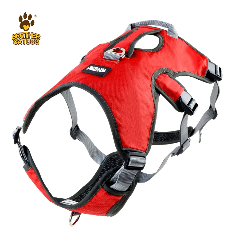

Fusion soft Dog Running/Jogging Fitness pet supplies dog harness, Red
