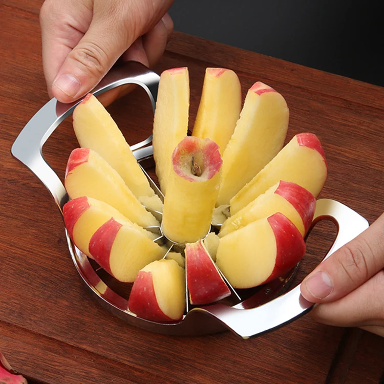 

BBA106 Stainless Steel Multifunctional Manual Apple Dicing Divider Mini Home Fruit Apple Cutter