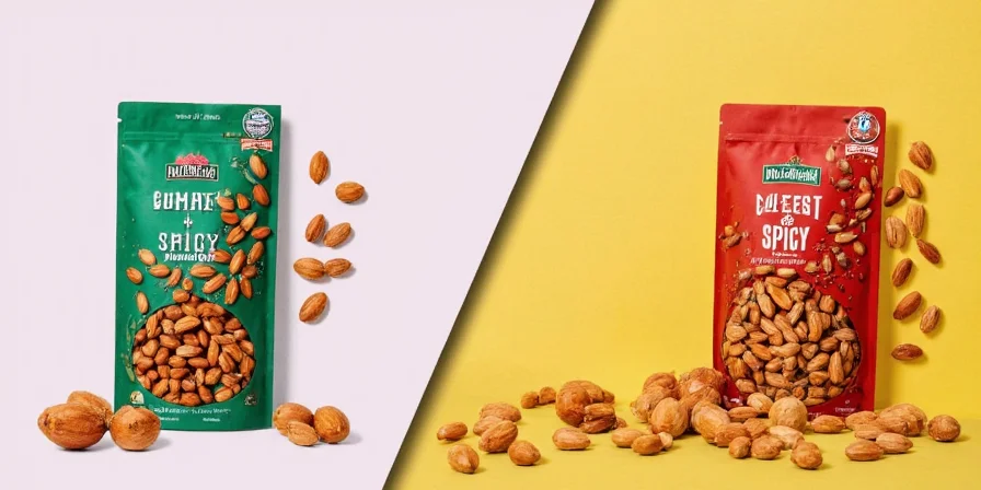 Sweet and Spicy Almonds Party Image