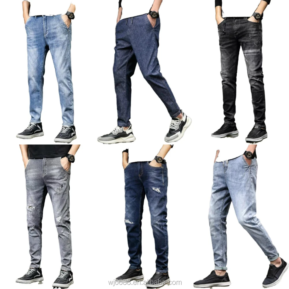 

Jeans Men 2020 High Quality Biker Jeans, New Design Denim Mens Jeans Pants Denim