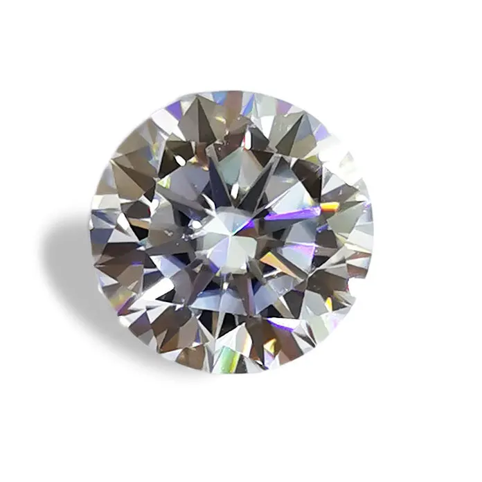 

Synthetic 4ct 10mm loose gemstone DEF color round brilliant cut Moissanite diamond stones
