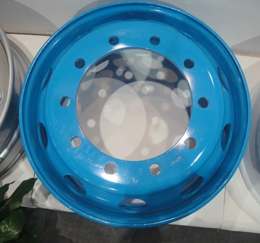 
wheels truck 6.00-16 steel wheel rims competitive size 22.5x8.25 22.5x9.00 22.5x11.75 