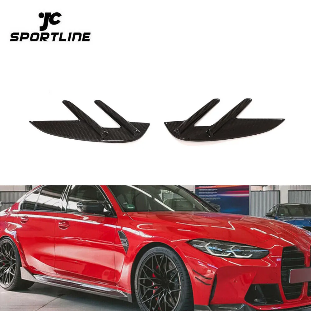 

Modify Luxury 3series G80 Dry Carbon Fiber Side Fender Air Vent for BMW G80 M3 Sedan 4-Door 2021UP