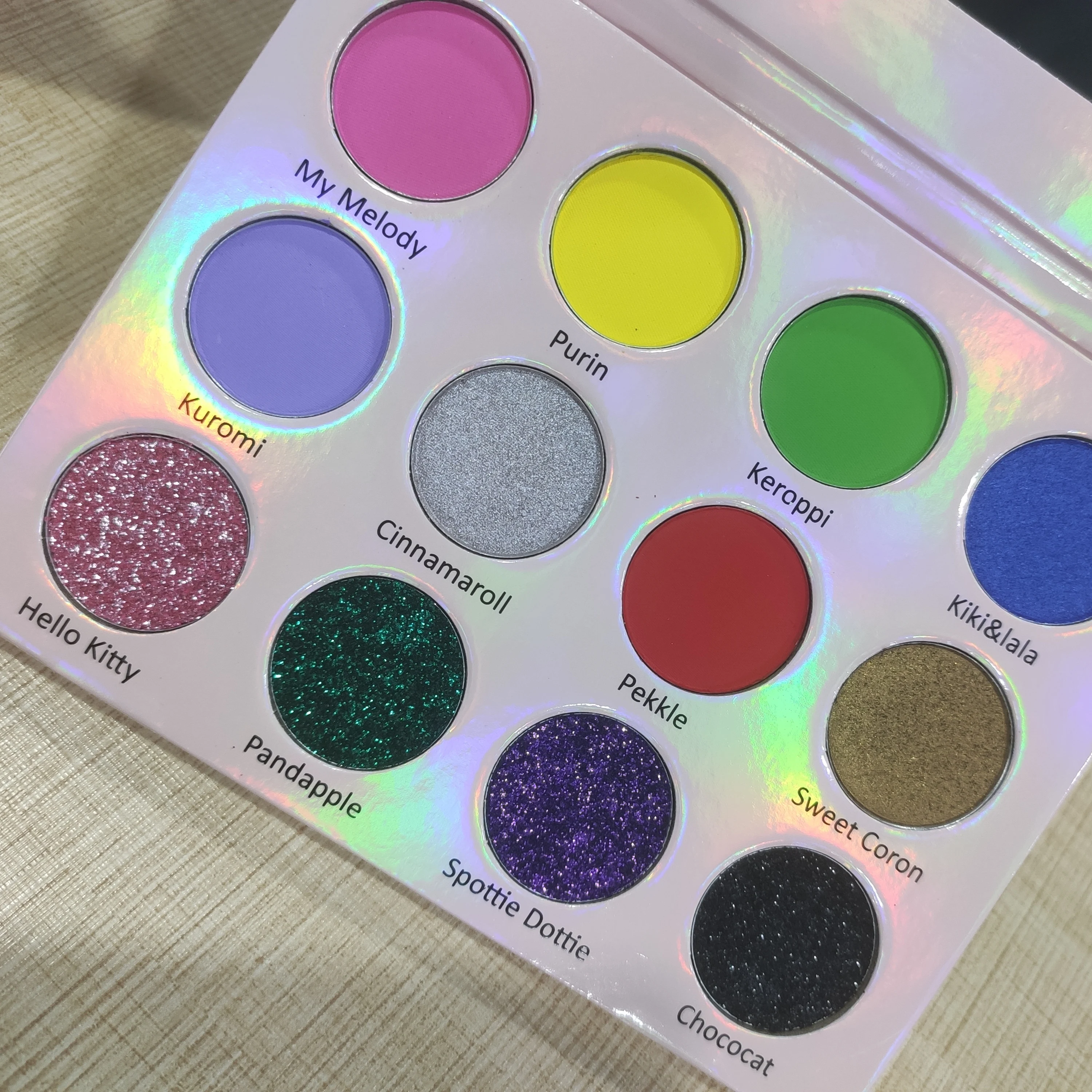

High Pigment DIY Eyeshadow Palette Private Label