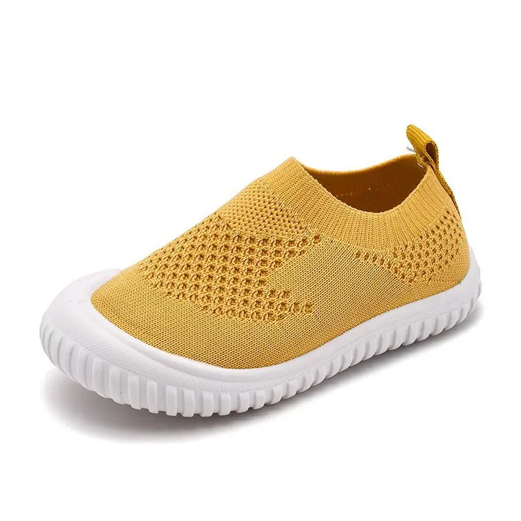 

Children's shoes candy color non-slip wear-resistant and breathable new children's casual shoes with lightweight single shoes, Yellow, black, grey, pink