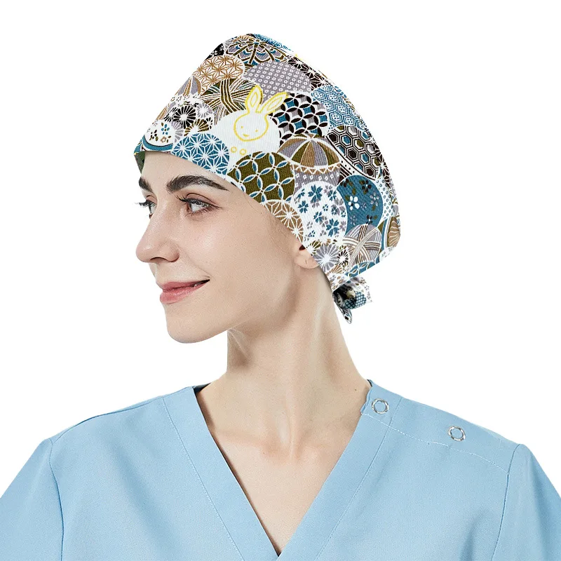 

Wholesale Pharmacist and Maternity Hospital Dental Clinic Working Hospital Cotton Doctor Nursing Surgical Hats, Named