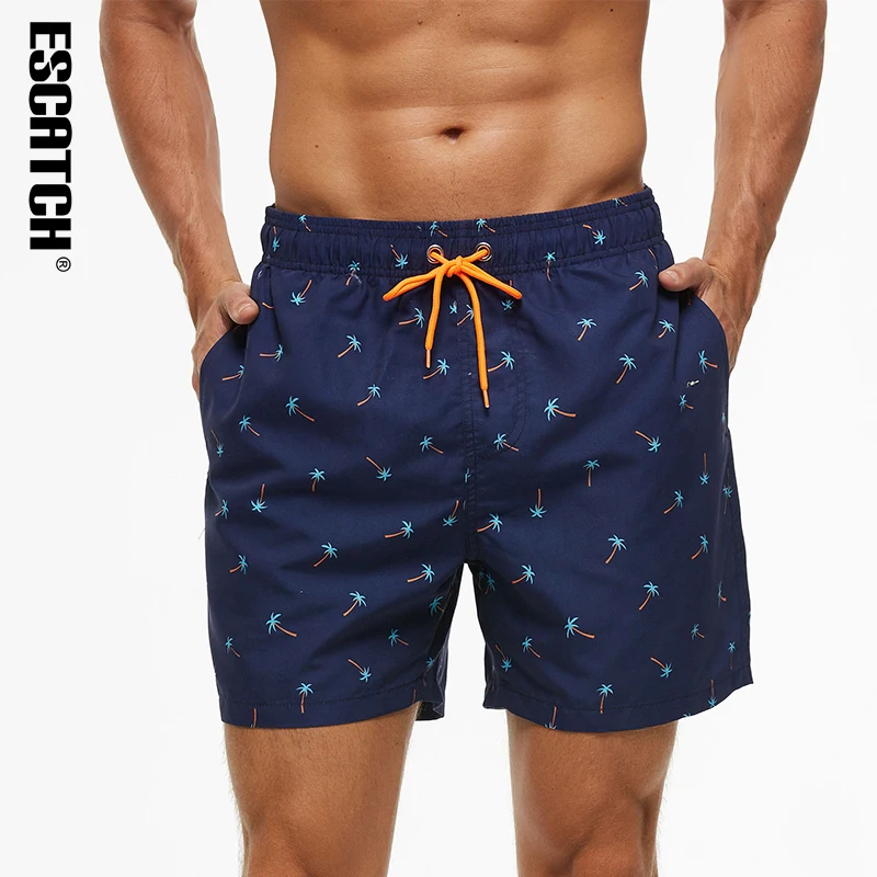 

Mens Swimwear Beach Board Shorts Swim Trunks With Pockets Swiming Shorts For Men, Can be solid color or print as your design