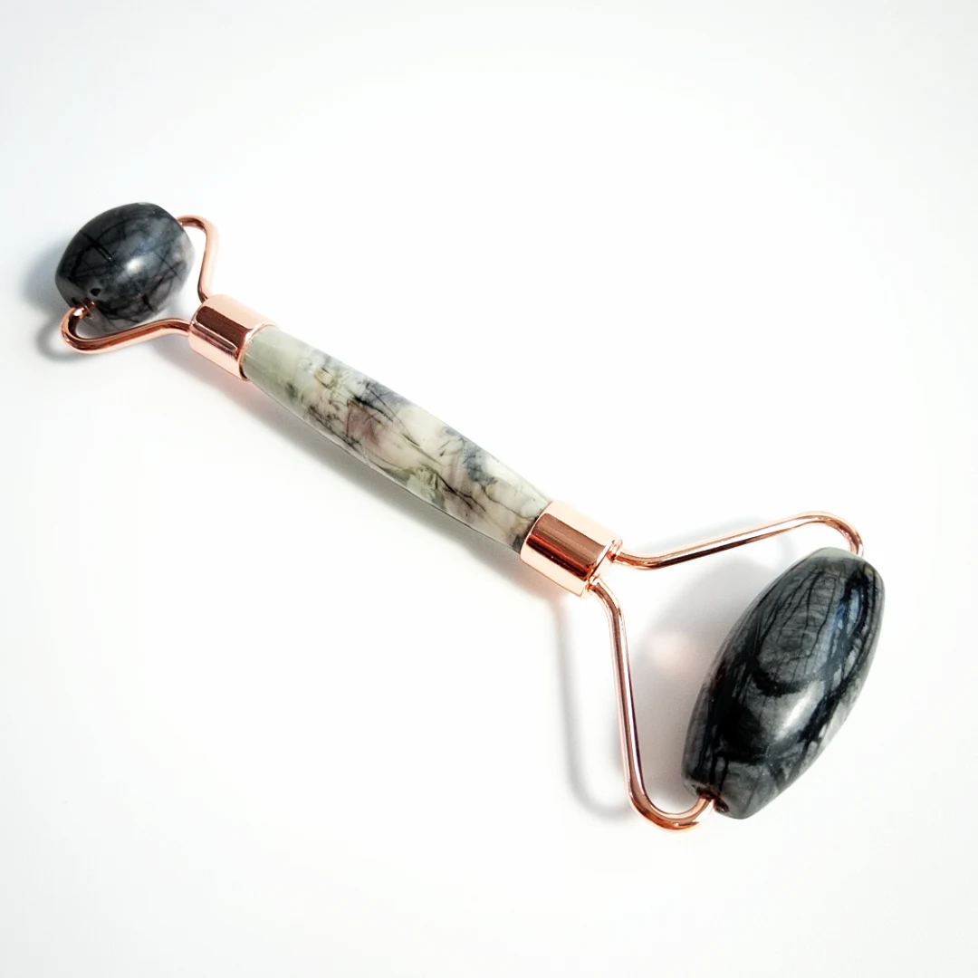 

Picasso jasper Massage roller for Face, Eyes, Neck, Body Muscle Relaxing and Relieve Fine Lines and Wrinkles