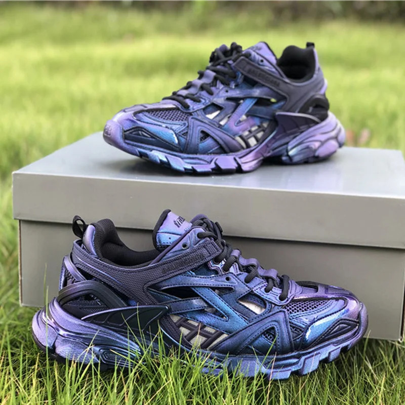 

new style men balanciaga shoes air cushion sneakers running triples runners trainers dad shoes
