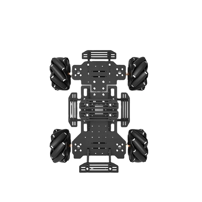 
Mecanum wheel chassis Four-wheel landing 4WD Suspension smart car Omni-directional movement ROS robot Raspberry Robots 