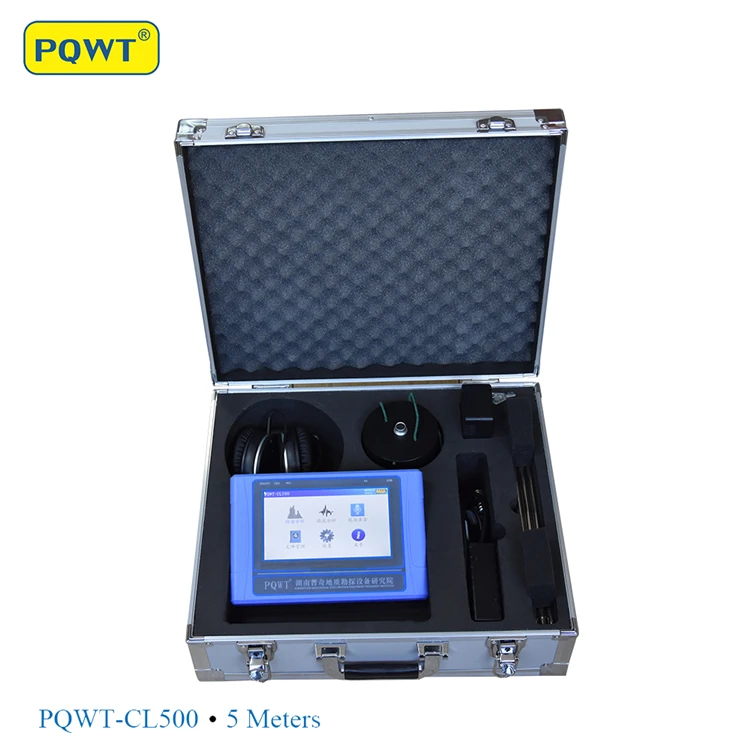 

PQWT-CL500 Professional Pipe Leak Detector, Blue