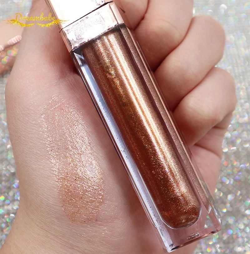 

Hot sale Pearl makeup lip gloss Metallic liquid lipstick No fade Non-stick cup waterproof lip glaze