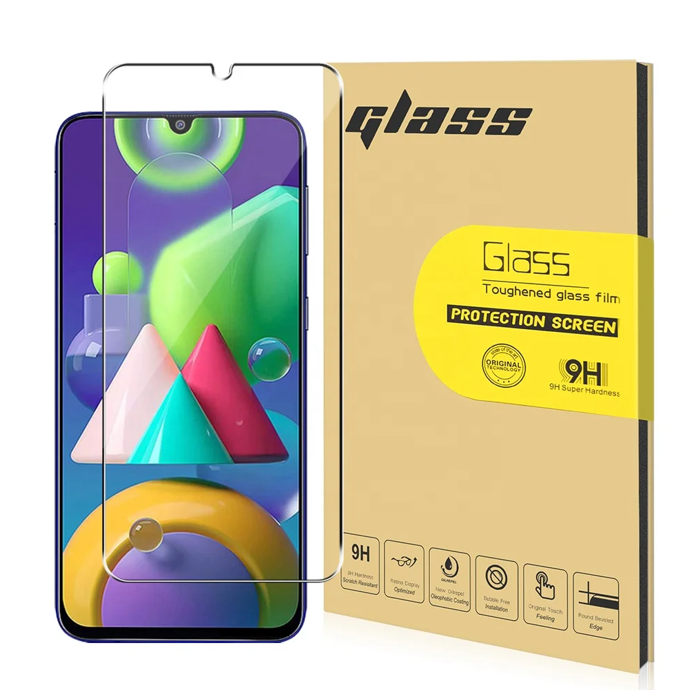

Anti shock Screen Tempered glass 0.33MM Screen Protection glass for samsung M21