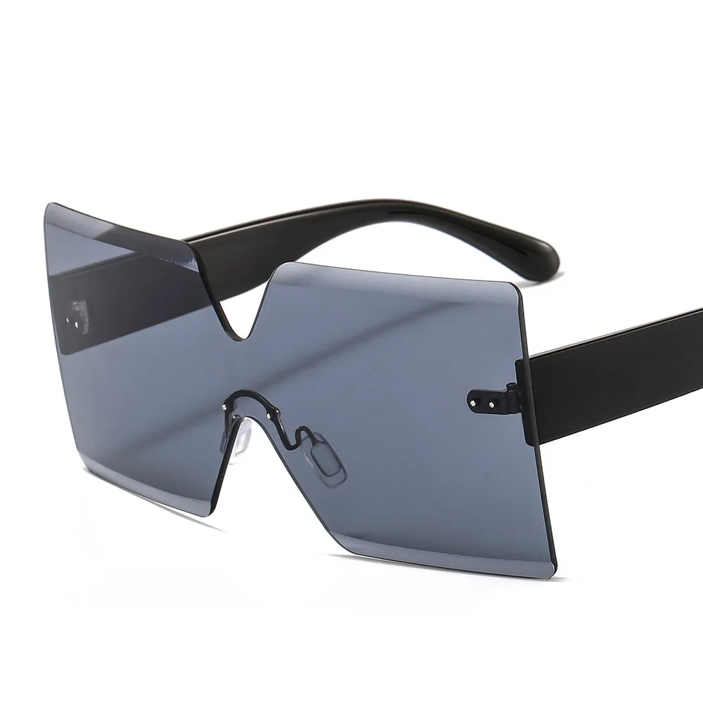 

2021 Wholesale Vintage Custom Logo Sqaure Oversized Unisex Designer Famous Brands Luxury Sunglasses