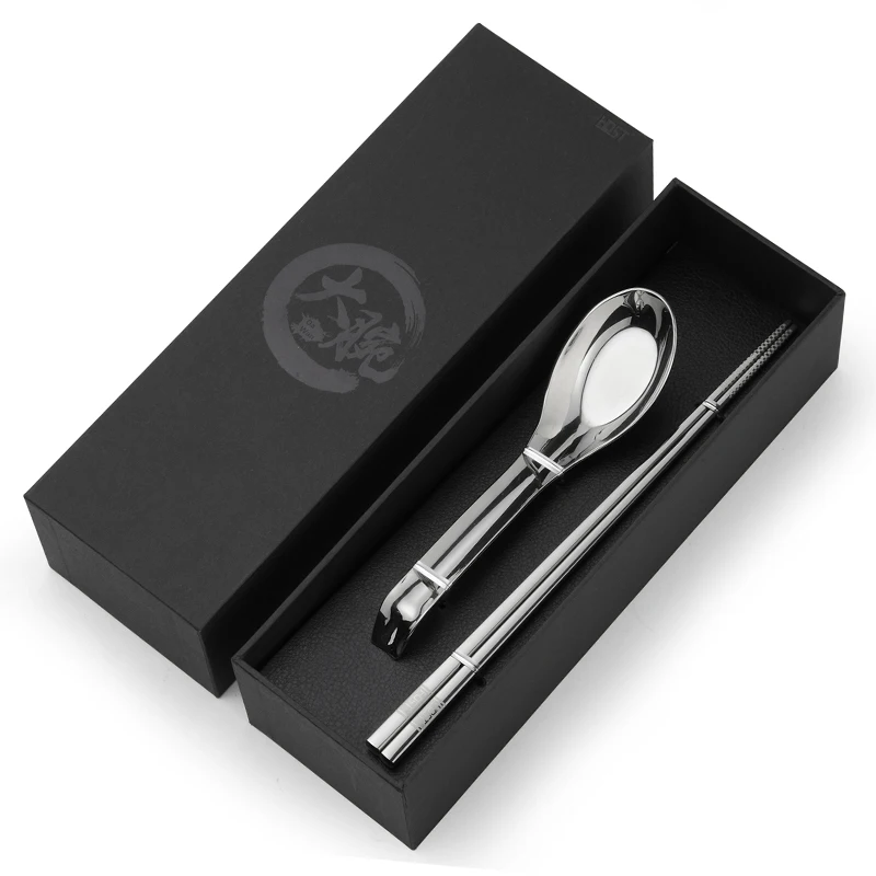 
Mirror Polish Metal Stainless Steel Flat Bottom Big Soup Spoon 