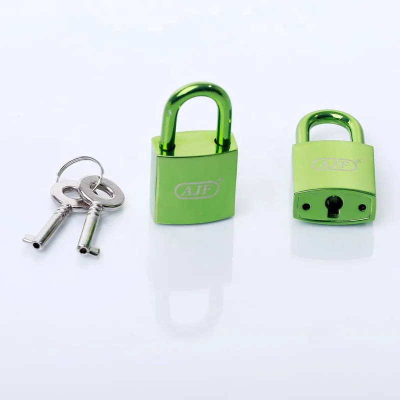 

AJF high quality the noble and elegant lovely square padlock for bag accessories