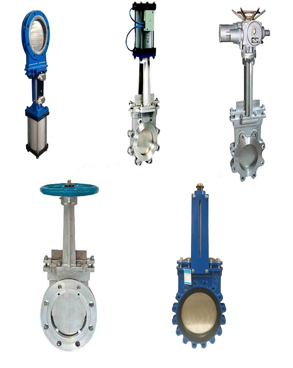 Carbon Steel Dn100 Sluice Pneumatic Knife Gate Valve Buy Knife Gate