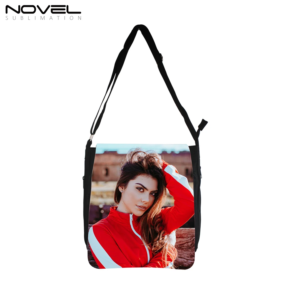 

Personality Sublimation blank Black Polyester bag