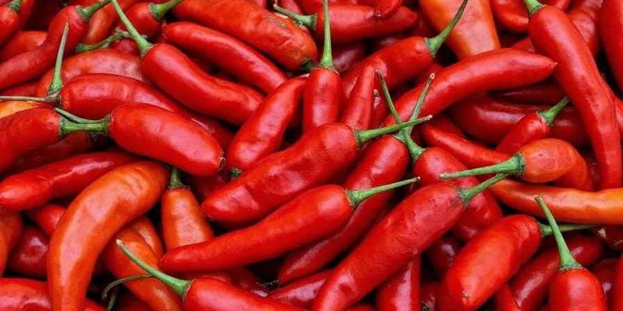 Various uses of sweet Thai chili in a modern kitchen