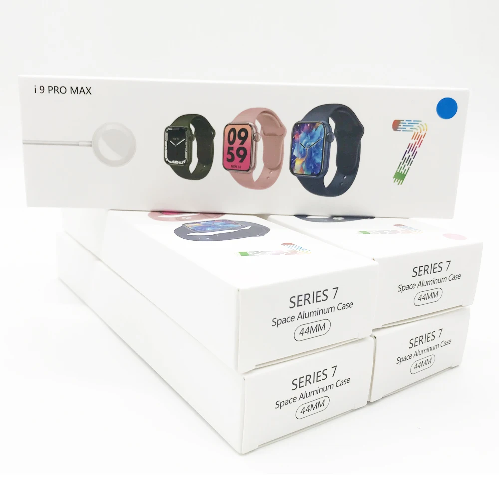 

New high quality smart watch series 7 super Band APP i9pro max Sleep Tracker Smartwatch7 pk i7pro max, 6 colors