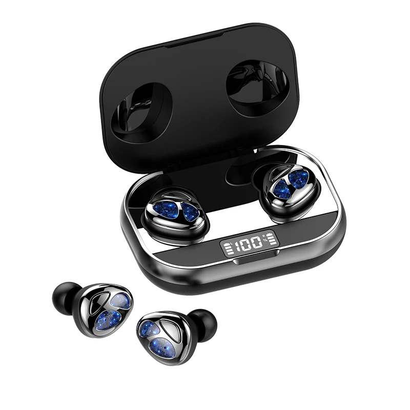 

TWS D09 stereo Touch Control Headset in-ear Sport waterproof noise cancelling Audifonos Wireless Bluetooth BT5 Earbuds Earphones