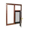 Hot Aluminum Broken Bridge Casement Windows Comfortable Space Aluminium Double Glazed Window