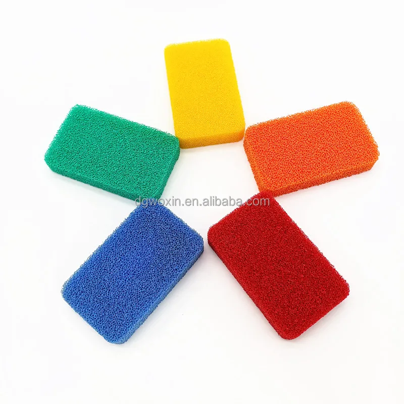 

2022 Hot Sale Durable Filter Foam Strong Material Scrub Sponge kitchen cleaning sponge wash sponge, Customized
