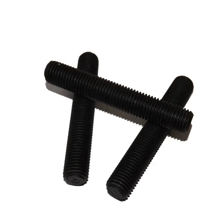 
HG T 20635 black oxide full thread stud used for pipe flange connection from ISO approved factory with high quality 