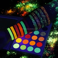 

New Wholesale Cosmetics Private Label Custom Makeup High Pigment 24 Color Shimmer Eye Shadow Glitter Luminous Eyeshadow Palette