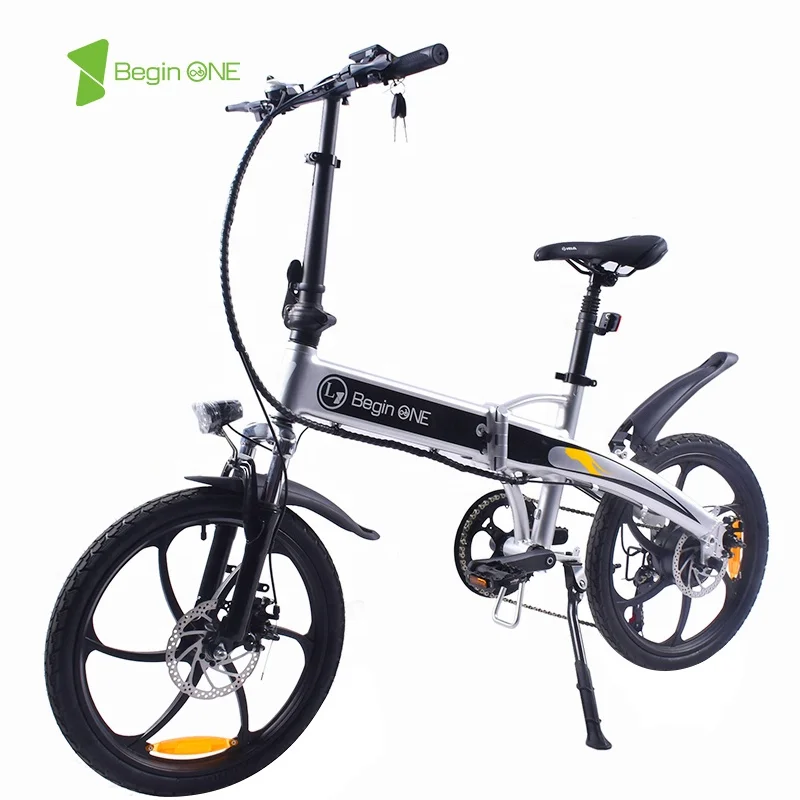 

Electric Bicycle 250W DC Motor E-bike 25km/h Outdoor Urban 20 inch Tire Folding E- bike